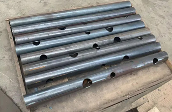 выполненный заказ на серийную плазменную резку труб