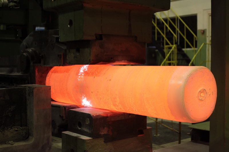 формирование поковки бронзовой