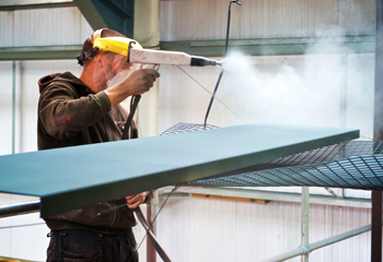 покраска кровли в процессе сборки выполняется по отдельным элементам