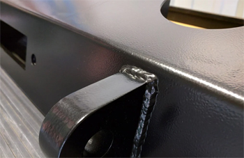 при порошковой покраске черного металла особое внимание уделяют прокраске сварных швов