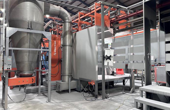 порошковая покраска торгового оборудования требует хорошей оснащенности и немалых цеховых площадей порошковая покраска торгового оборудования требует хорошей оснащенности и немалых цеховых площадей