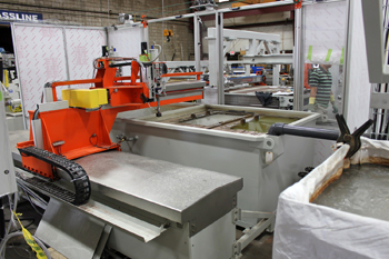 рабочая зона портальных гидроабразивных станков может существенно отличаться размерах