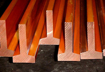 одна из стандартных разновидностей медного профиля - тавр