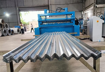 волнообразную форму профнастил оцинкованный приобретает на специальном станке