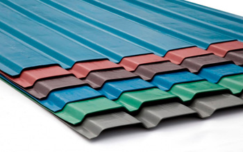окрашенный профнастил - прокат на любой вкус и цвет