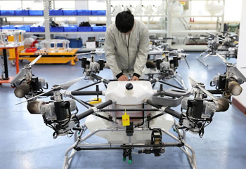 этап сборки в производстве беспилотников
