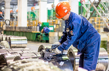 скрепление и упаковка катушек канатной проволоки