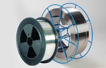 одна из форм поставки сварочной проволоки - катушки