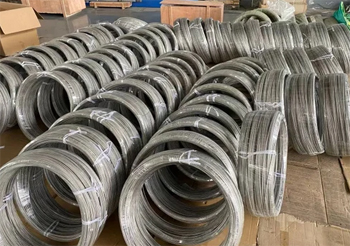 одна из форм выпуска титановой проволоки - мотки