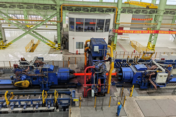 радиально-ковочные машины - объемное оборудование, требующее много пространства