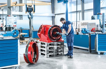 для ремонта насосов, работающих в промышленности, требуются большие производственные площади