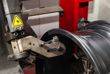 прака колесных дисков при ремонте спецтехники