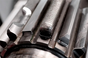 восстановление изношенных элементов при помощи ремонта валов-шестерен