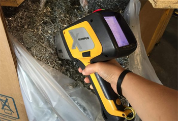 рентгенофлуоресцентные анализаторы могут определить состав любого сырья, в том числе отходов переработки металла