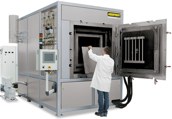 стенки ретортной печи останутся холодными, даже когда внутри будет очень жарко