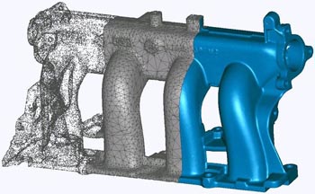 один из этапов реверс-инжиниринга - создание 3D-модели детали