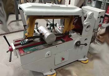 раскрой круга ножовочно-отрезным станком