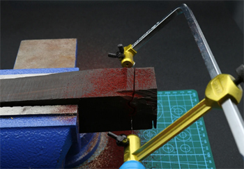 резка спиральными пилами ручного типа