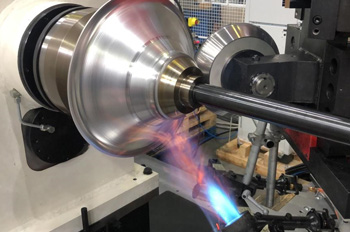 изготовление деталей на горизонтальной ротационно-ковочной машине