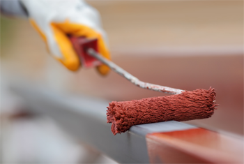 валики - ручные инструменты для покраски с поролоновой, меховой или велюровой основой