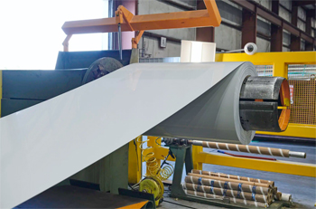 рулон алюминиевый - удобная форма хранения и транспортировки листового проката