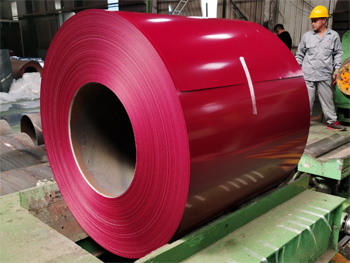 рулон окрашенный с полимерным покрытием