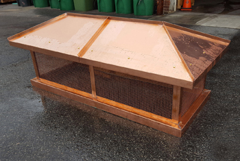 изделия из медной сетки, листа и профиля