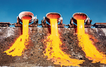 на крупных предприятиях по производству литья работает не один шлаковоз, а несколько таких машин