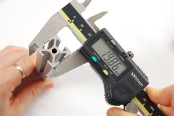 измерение профиля штангенциркулем