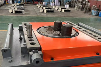 станки для гибки арматуры работают по принципу вращения