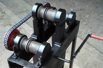 простейший станок-улитка для радиусной гибки металла