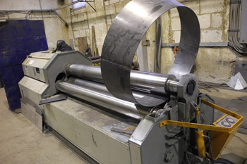 станки для радиусной гибки с функцией вальцовки