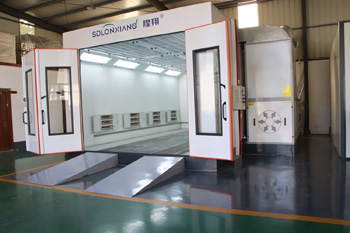 в сушильных камерах покрытие деталей достигает плотности и однородности