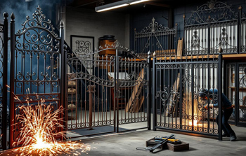 выполнение объемного заказа на сварку ворот