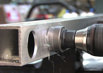 сверление профильных труб