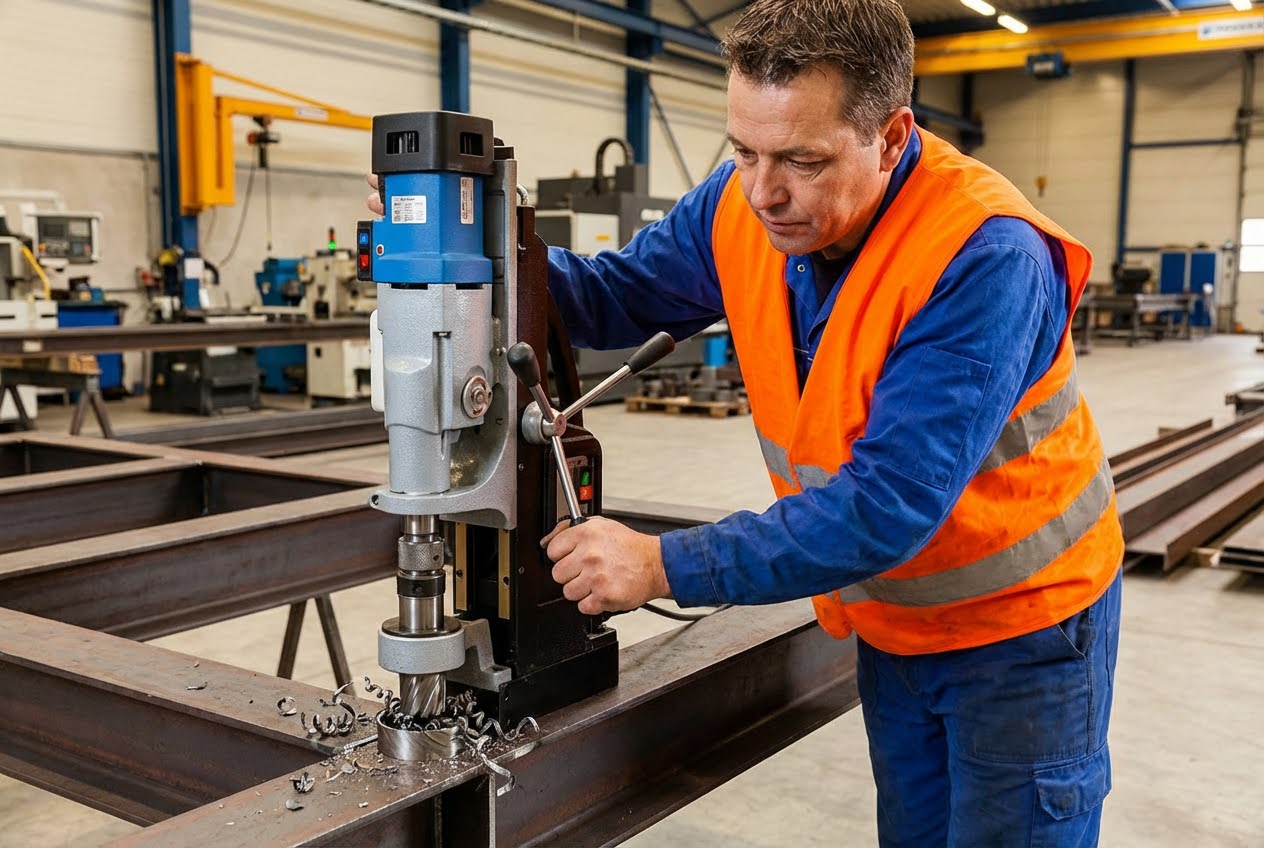 с мобильными сверлильными станками легко работать даже на сложных участках