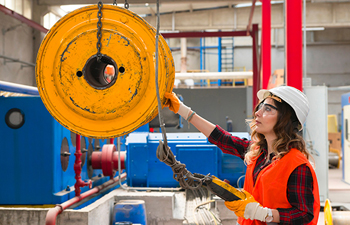 управление талями осуществляется при помощи пульта