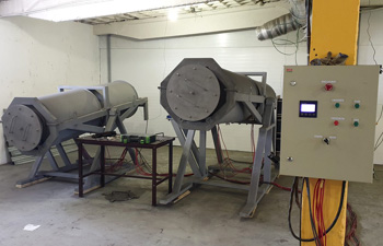 камеры для термодиффузионного цинкования в работе