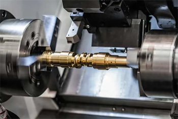 токарная обработка латуни: обточка фасонной поверхности