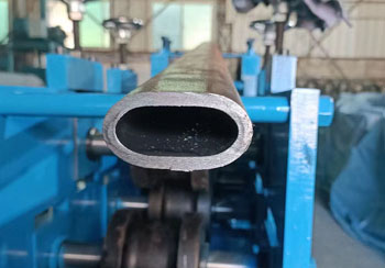 прокатка трубы овальной