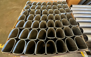 изготовление полуовальных труб любых размеров и форм на заказ