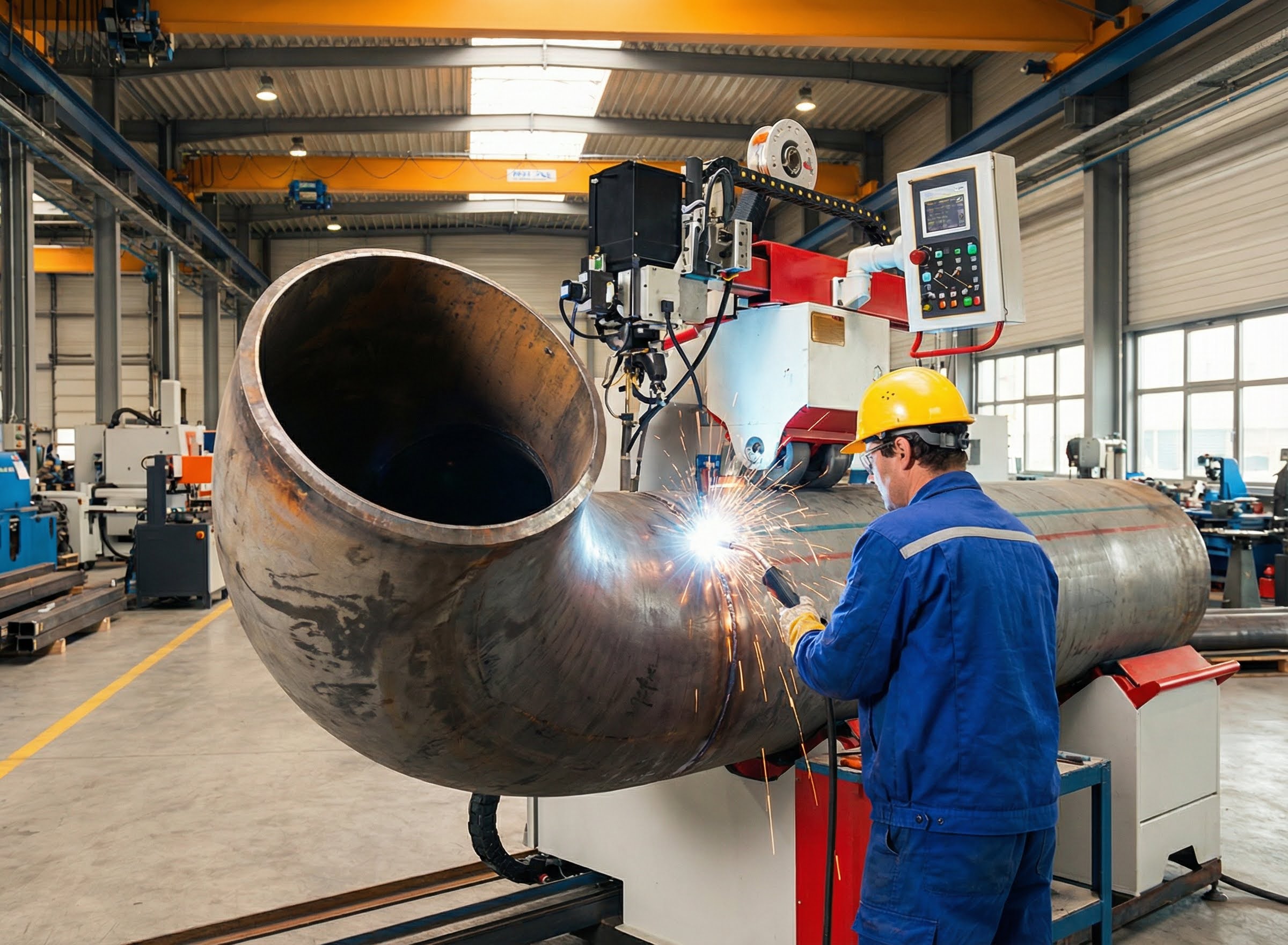 трубоэлектросварочные агрегаты могут выполнять сложнейшие соединения