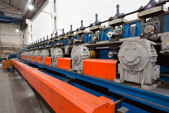 оборудование для формовки неравнополочных уголков