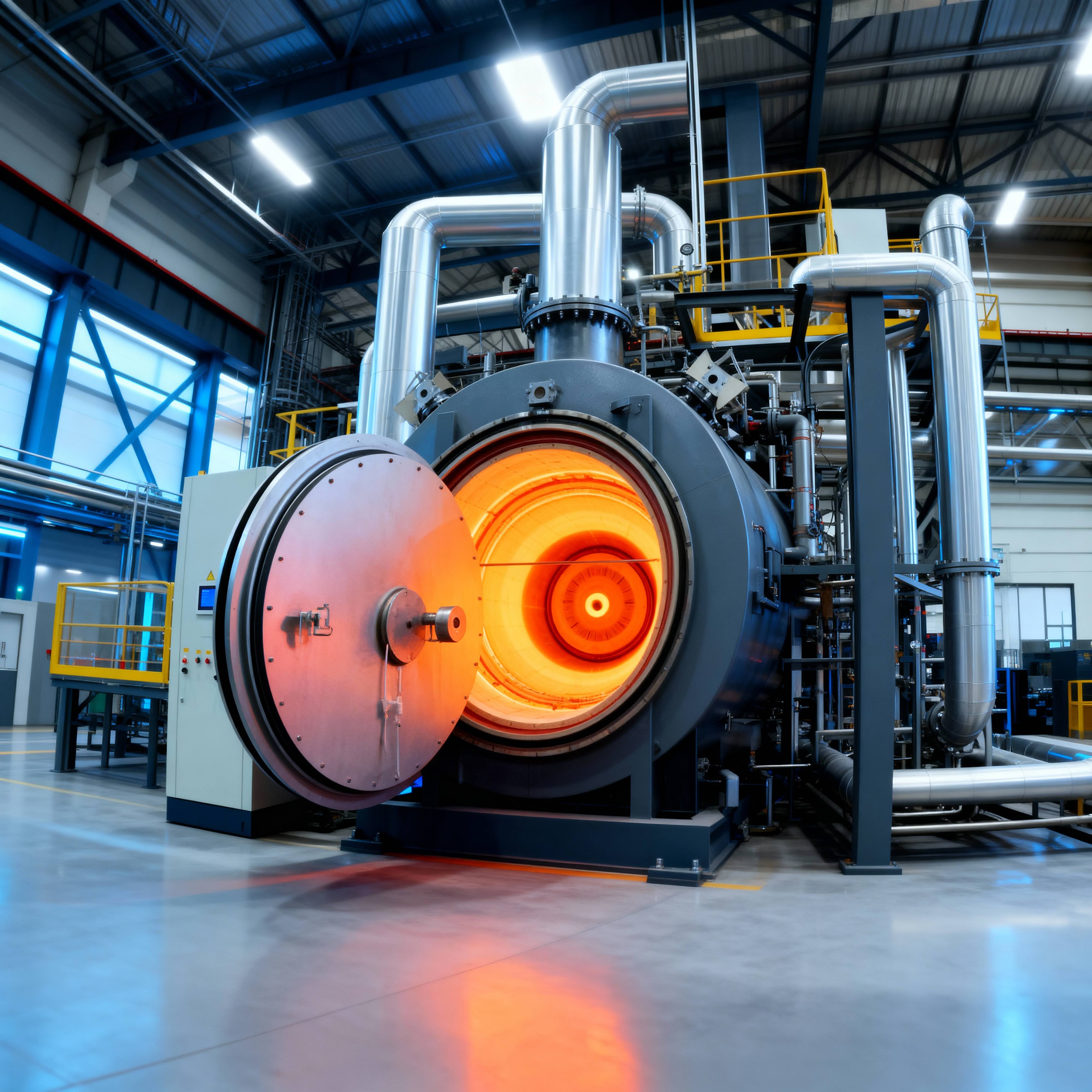 температура в вакуумной печи может достигать +1300 градусов и выше