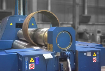 на мощных вальцовочных станках можно обрабатывать не только листы, но и плиты