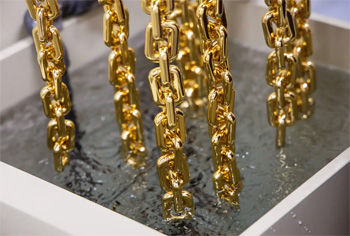 гальваническое золочение металла: ослепительный эффект