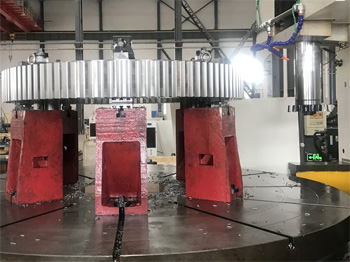 зубодолбежные работы для крупногабаритных шестерен